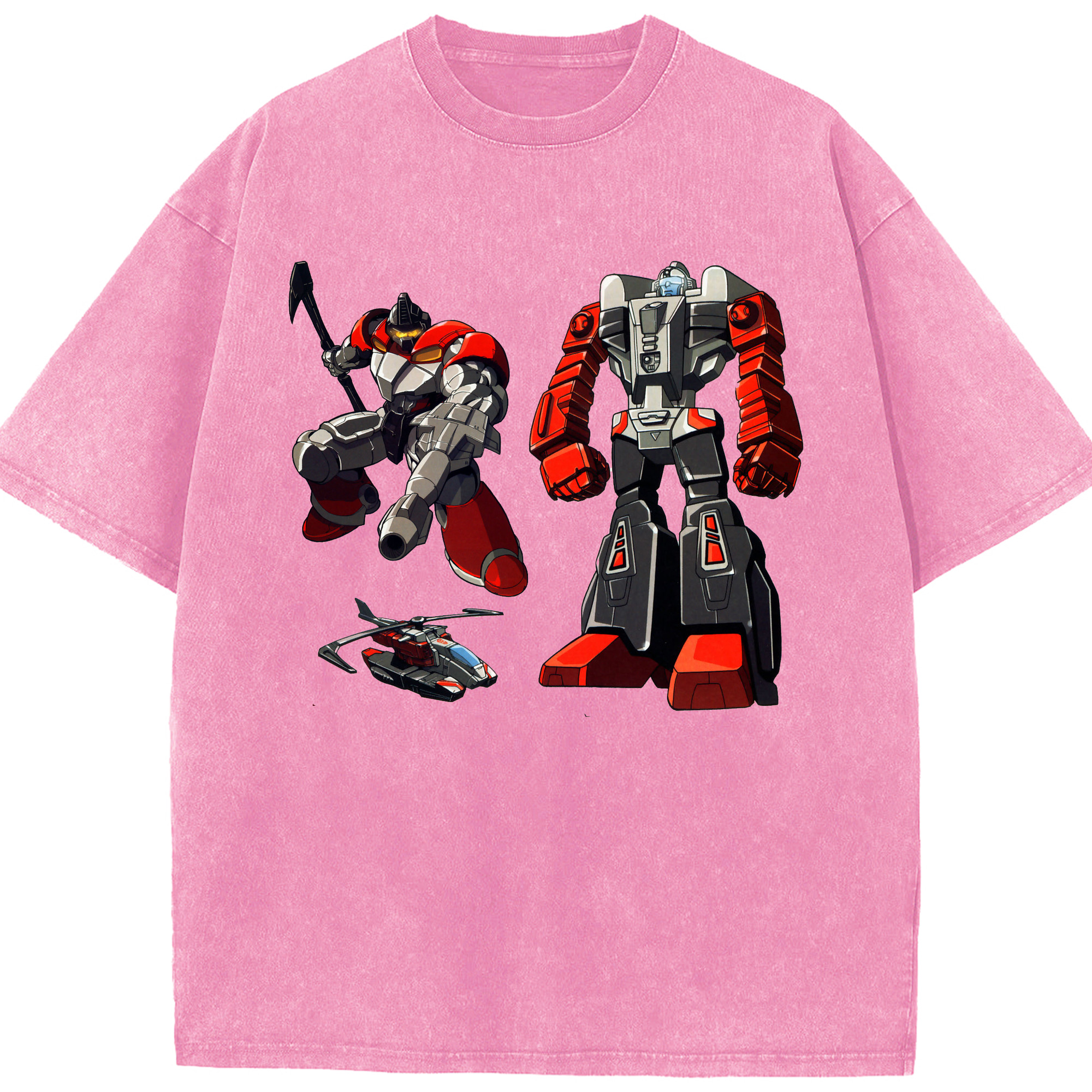 （画像用）  綿100% ヴィンテージ風 半袖Tシャツ（フロントプリント）